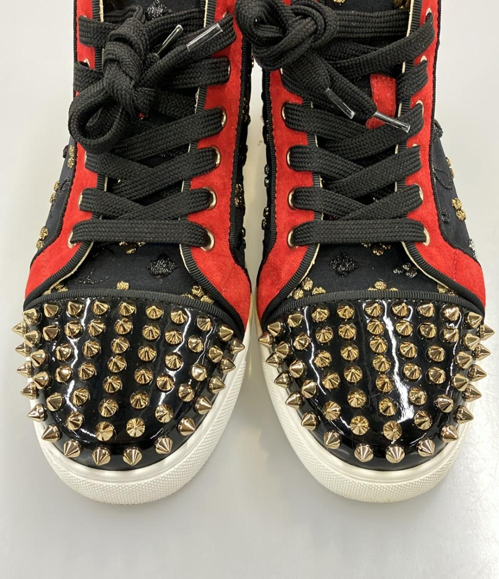 Christian Louboutin ハイカットスニーカー スタッズ レディース SIZE 37 (24cm) クリスチャンルブタン
