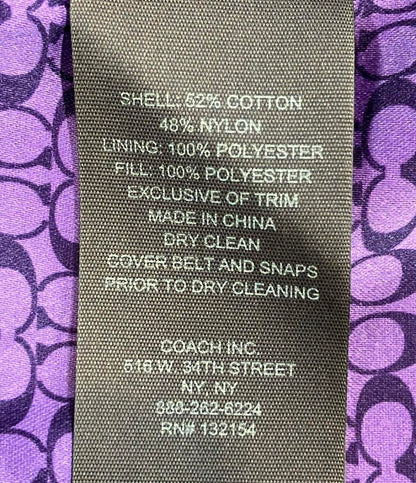 COACH キルティングコート レディース SIZE XS コーチ