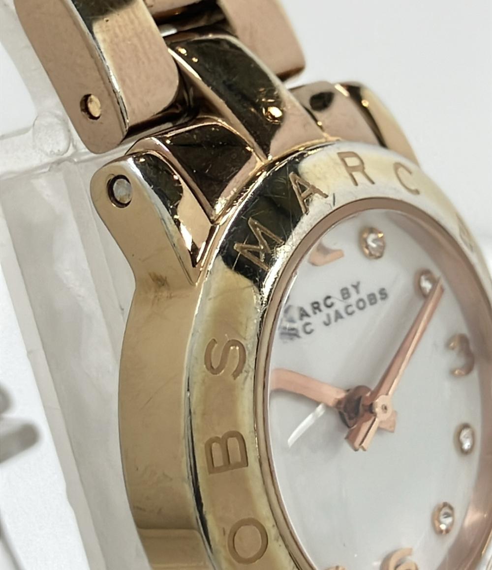 MARC BY MARC JACOBS 腕時計 クオーツ ホワイト MBM3078 レディース