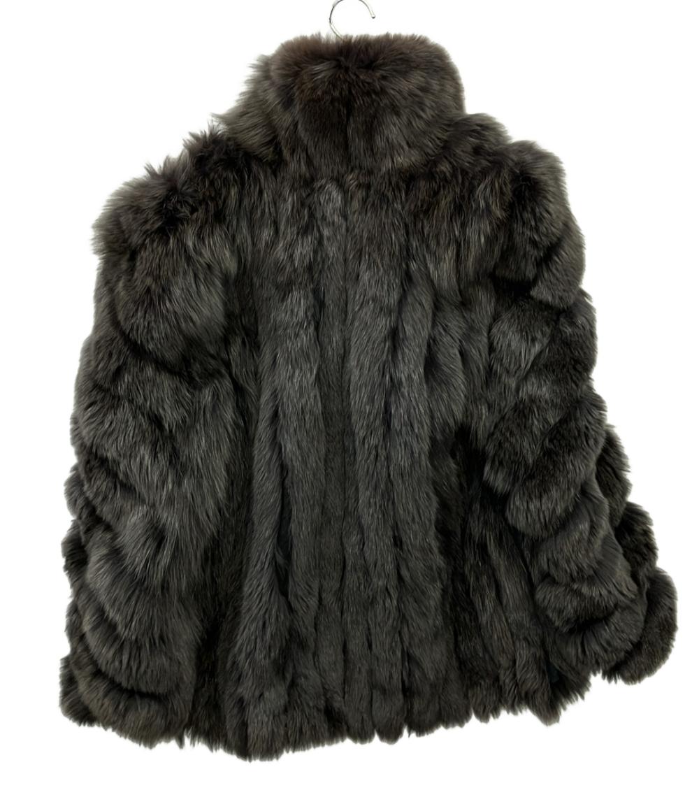 フォックス ハーフコート サガフォックス SAGAFOX LOVE LEX シルバーフォックス USED 苫小牧西店 SAGA FOX フォックスファーコート レディース SIZE 11 (M) サガ
