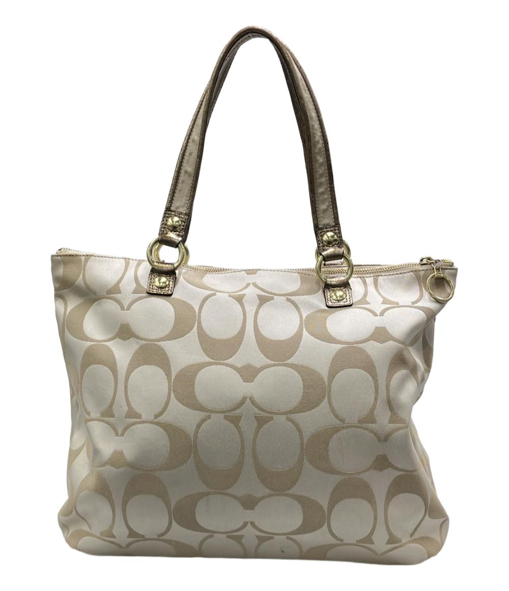 COACH トートバッグ ショルダーバッグ 肩掛け ラージシグネチャー 15316 レディース コーチ