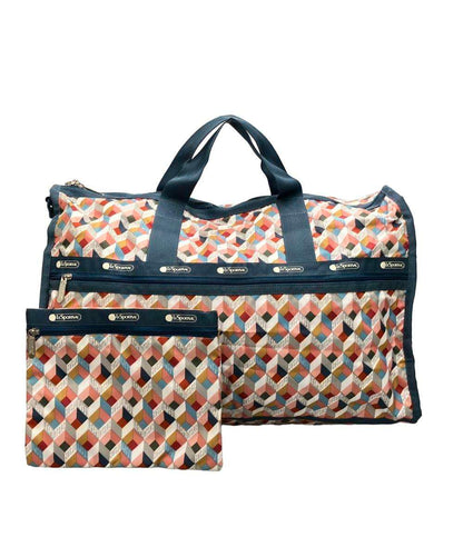 美品 LeSportsac ボストンバッグ ショルダーバッグ 2WAY 斜め掛け レディース レスポートサック