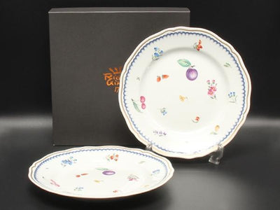 リチャードジノリ プレート 皿 2点セット 25cm イタリアンフルーツ Richard Ginori