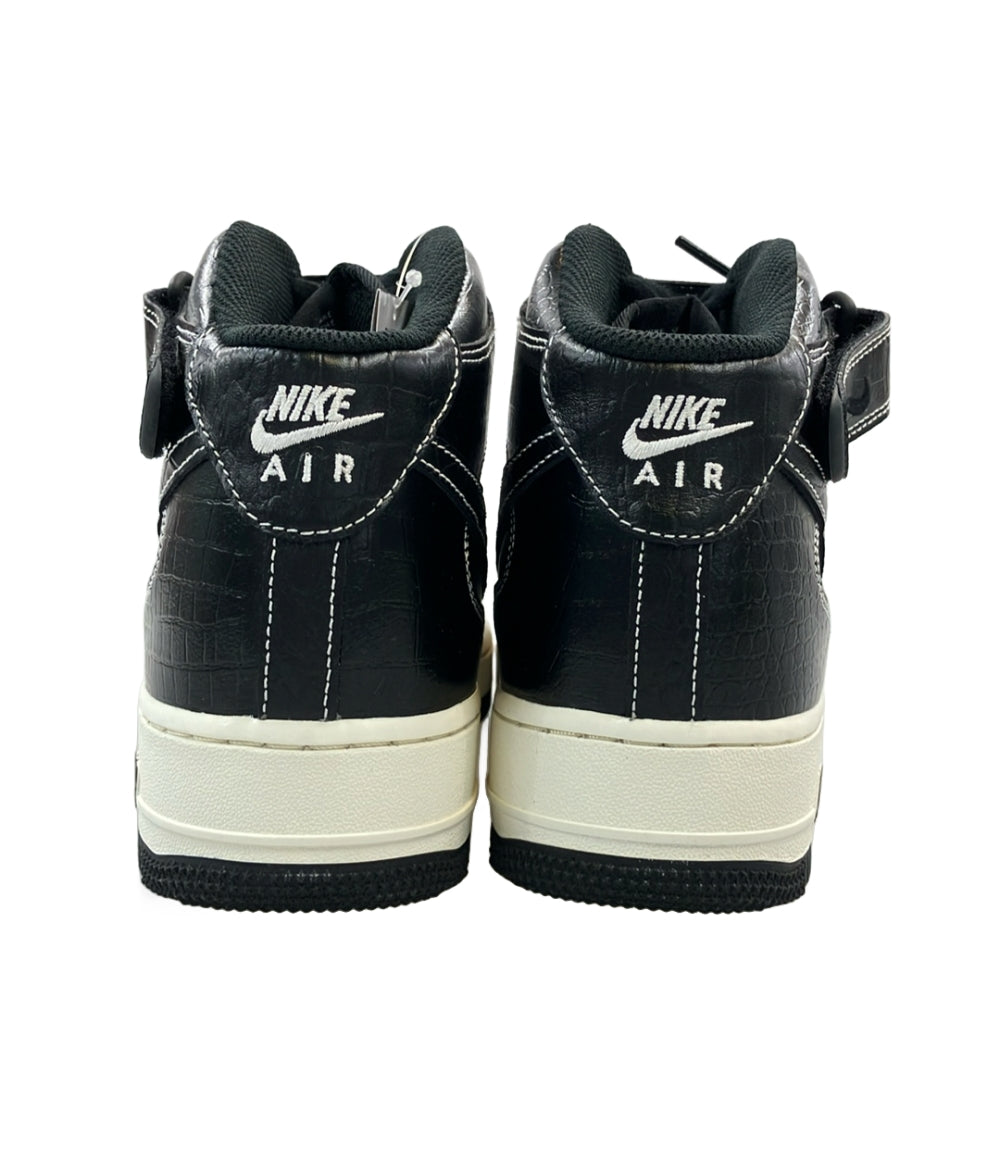 美品 NIKE ミドルカットスニーカー AIR FORCE 1 MID 07 LV8 DV1029-010 メンズ SIZE 27.5 (L) ナイキ