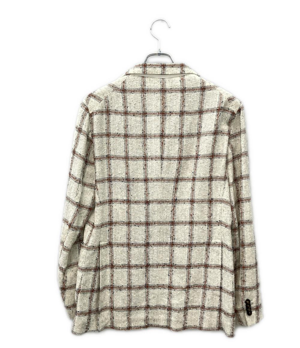TAGLIATORE テーラードジャケット チェック柄 メンズ SIZE 48 (L) タリアトーレ