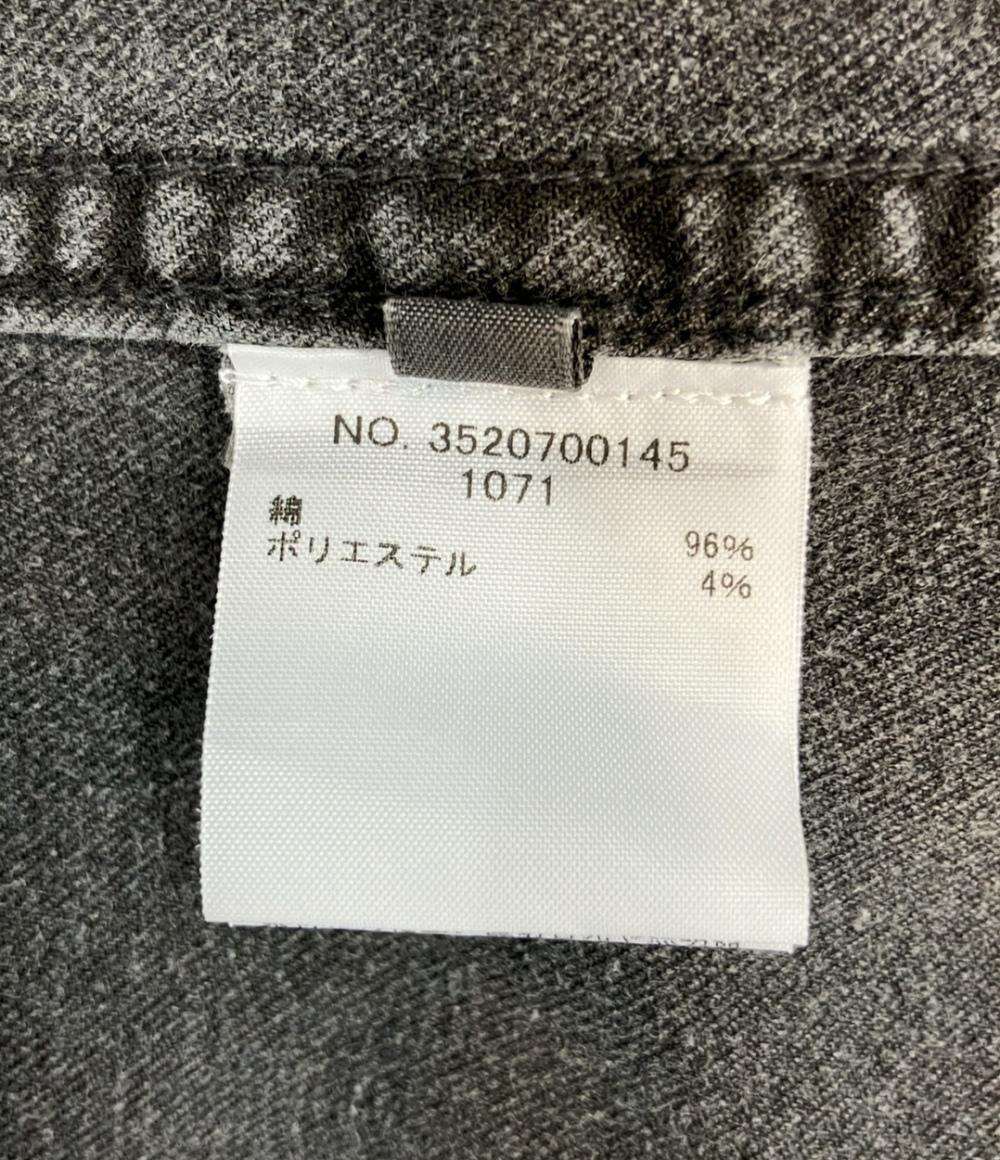 Ron Herman 半袖シャツ オープンカラー ピグメントダイ ユーズド加工 ダブルポケット 3520700145 メンズ SIZE M ロンハーマン