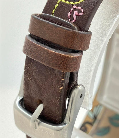 フォッシル 腕時計 クオーツ ピンク レディース FOSSIL