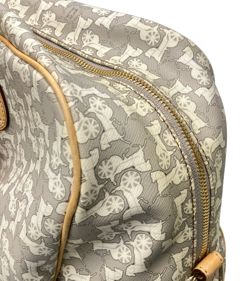 CELINE 2way ボストンバッグ ショルダーバッグ 斜め掛け サルキー柄 WC ST 0058 レディース セリーヌ