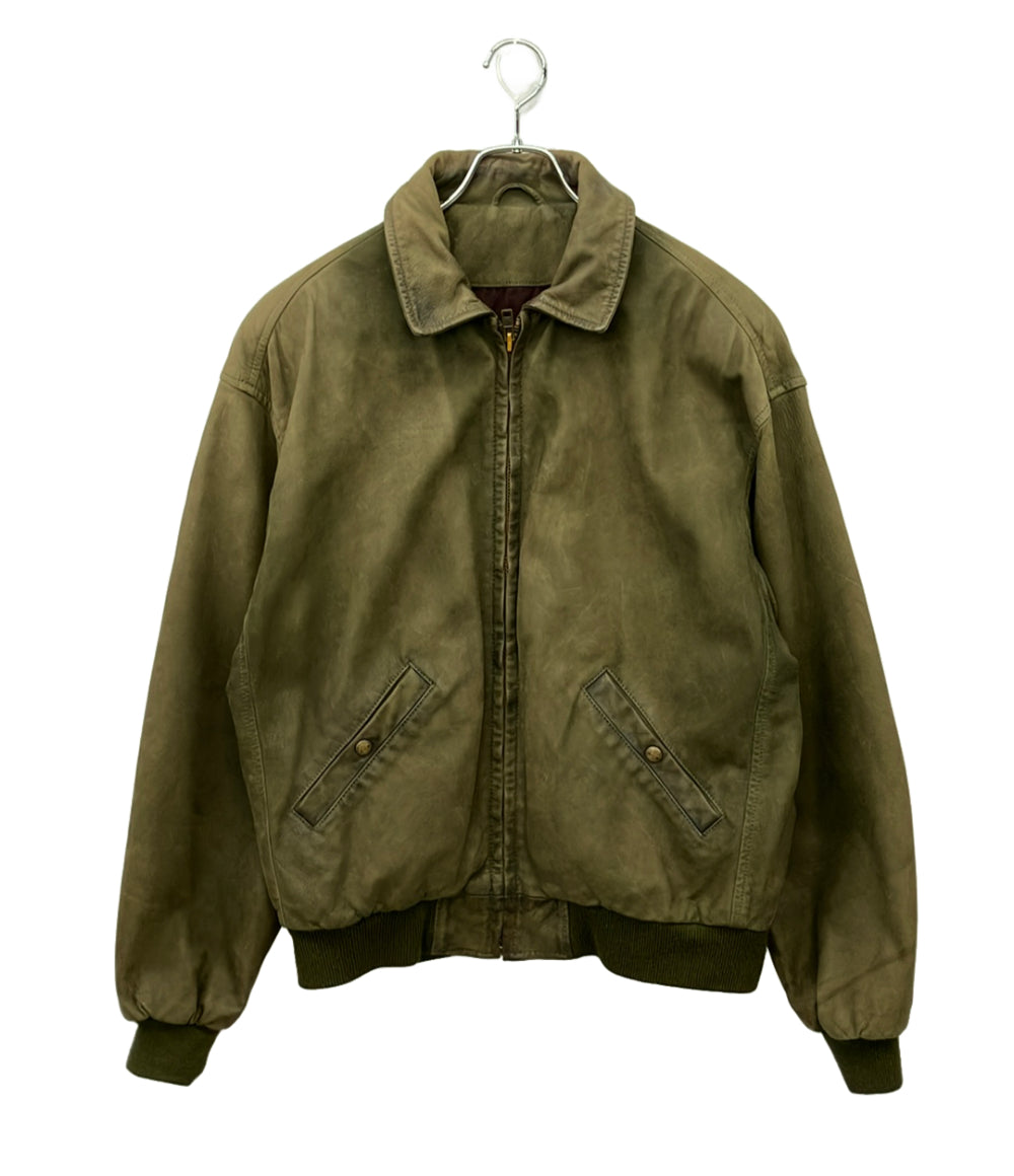 訳あり Timberland レザージャケット メンズ SIZE M ティンバーランド