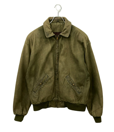 訳あり Timberland レザージャケット メンズ SIZE M ティンバーランド
