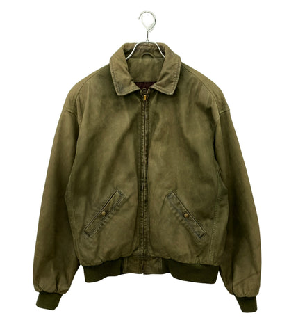 訳あり Timberland レザージャケット メンズ SIZE M ティンバーランド