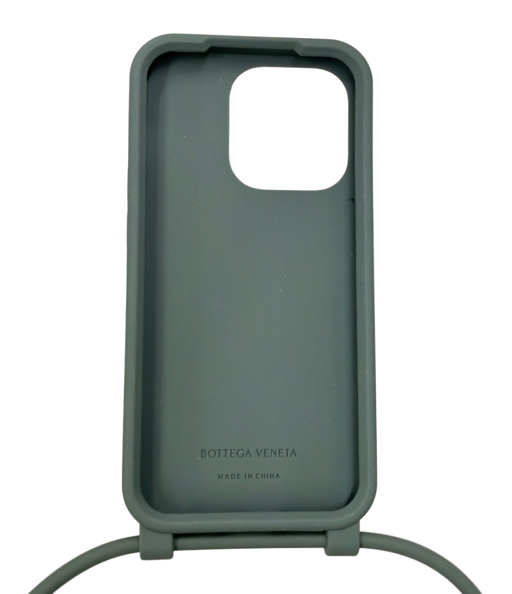 美品 BOTTEGA VENETA スマホケース iPhone 14 Pro シリコン ユニセックス ボッテガ・ヴェネタ