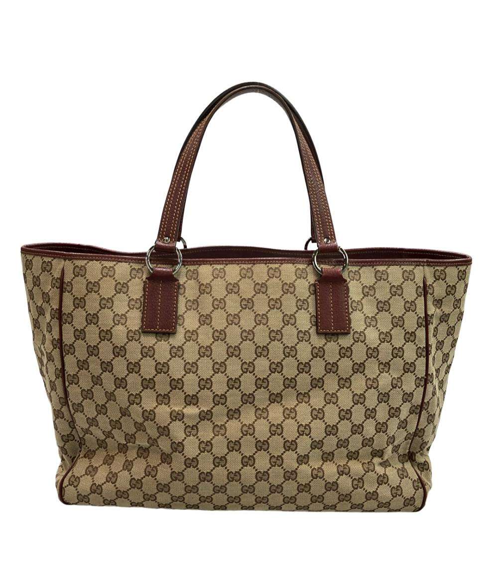 GUCCI トートバッグ ショルダーバッグ 肩掛け GGキャンバス 113022