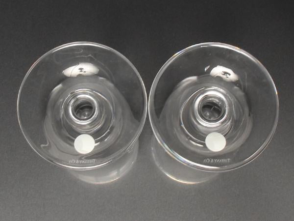 ティファニー ビアグラス ワイン シャンパン 2点セット ペア アトラス ピルスナー TIFFANY&Co.