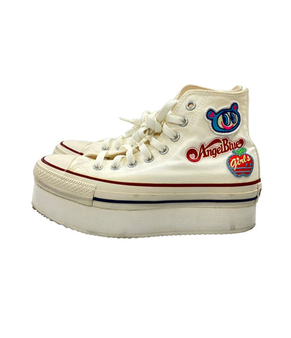 CONVERSE ハイカットスニーカー 厚底 ALL STAR ANGEL BLUE CHUNKYLINE HI 1SD194 レディース SIZE 25.0 コンバース
