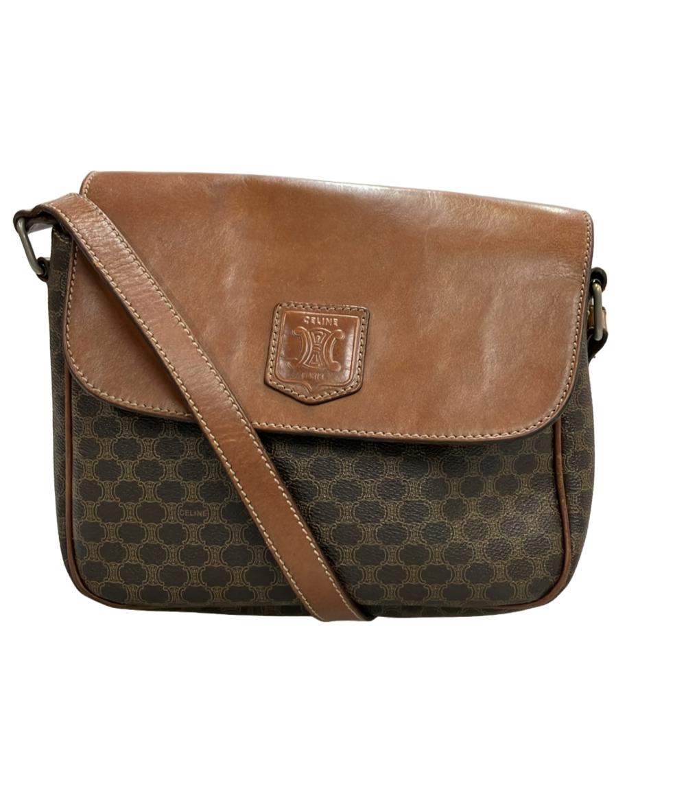 セリーヌ ショルダーバッグ 斜め掛け マカダム柄 レディース CELINE