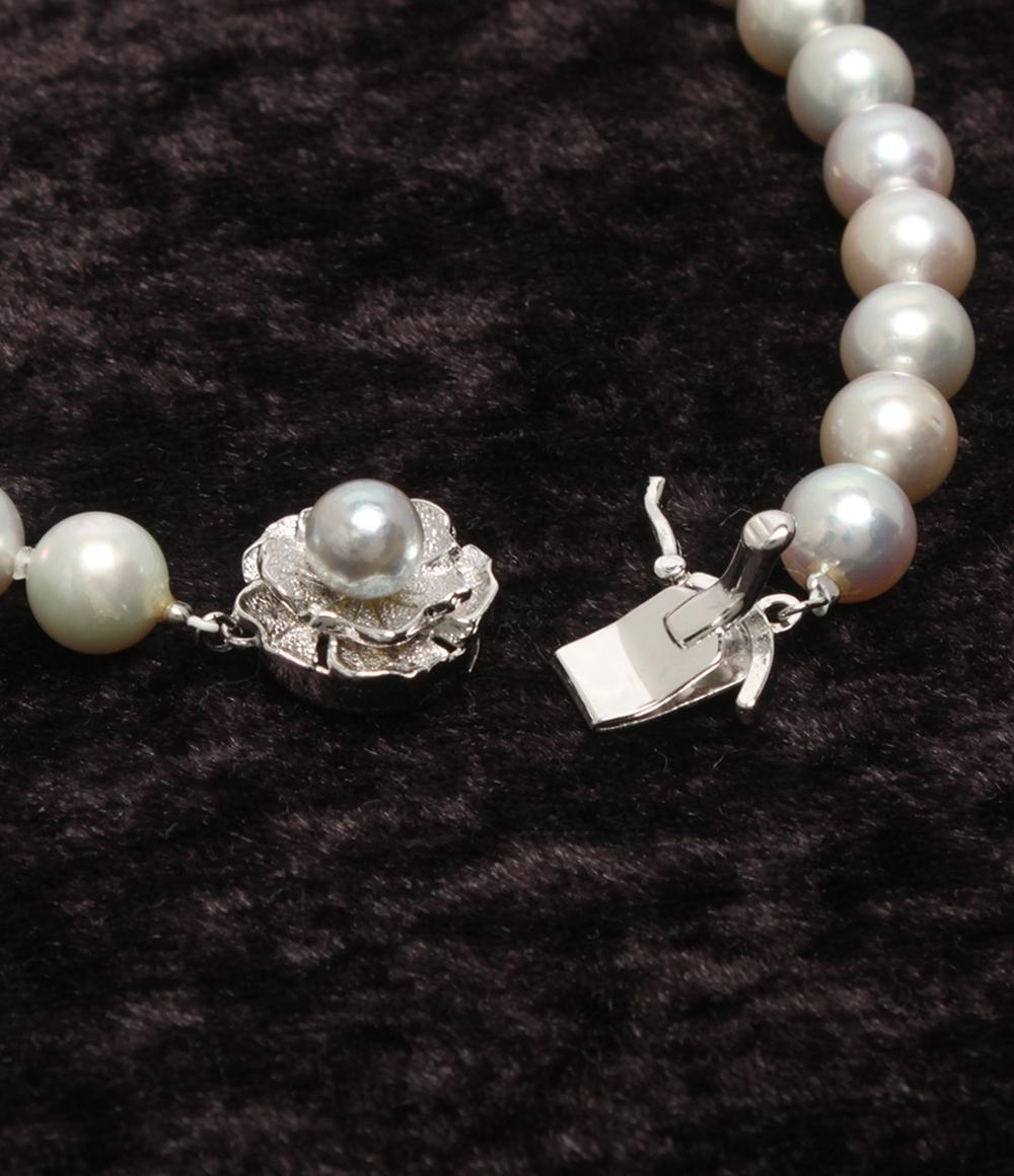 ネックレス SV パール 8.0-8.5mm レディース