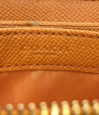 COACH ラウンドファスナーコインケース レザー レディース コーチ