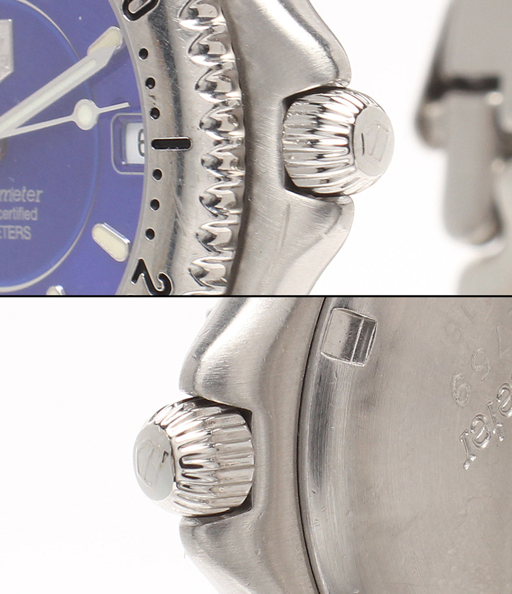 TAG HEUER 腕時計 セル デイト 自動巻き ブルー WG5116 メンズ タグホイヤー