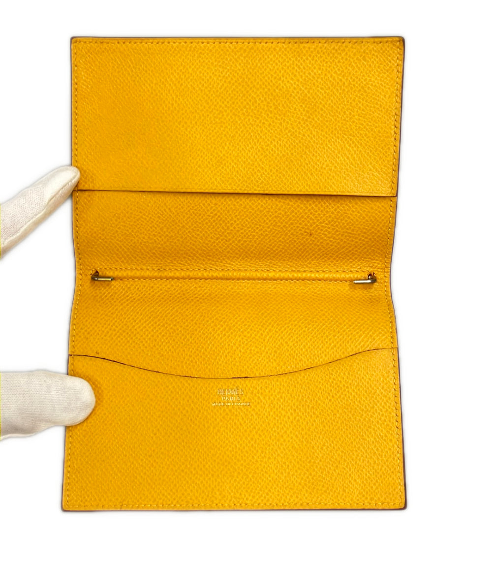 HERMES 手帳カバー シルバー金具 □L刻印 アジェンダ PM レディース エルメス