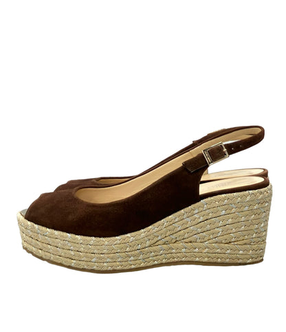 Jimmy Choo ウェッジソールサンダル エスパドリーユスエード レディース SIZE 38 ジミーチュウ