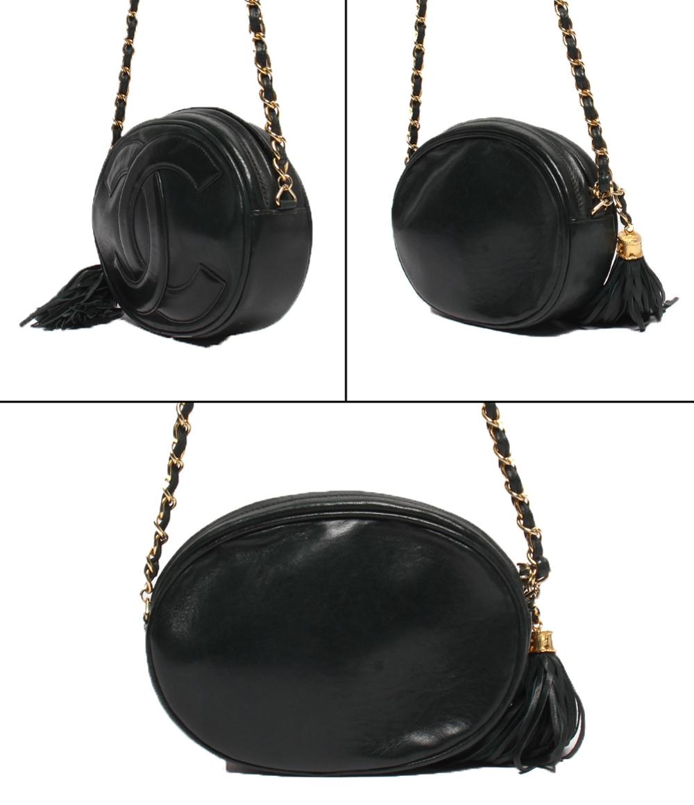 CHANEL チェーンショルダーバッグ デカココ 肩掛け 斜め掛け 1番台 ゴールド金具 オールドシャネル レディース シャネル