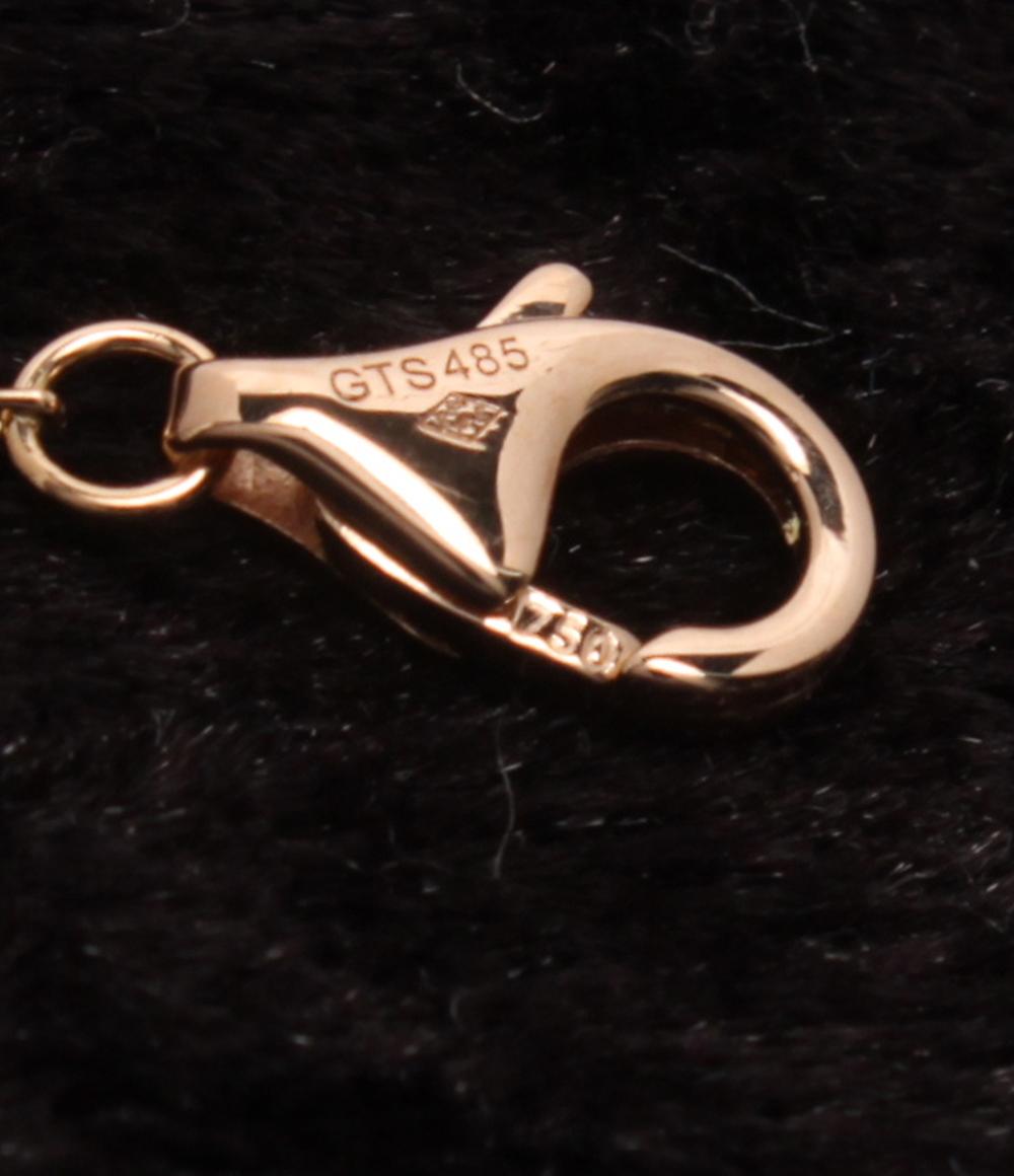 美品 カルティエ ネックレス K18 ダムール ダイヤ GTS485 レディース Cartier