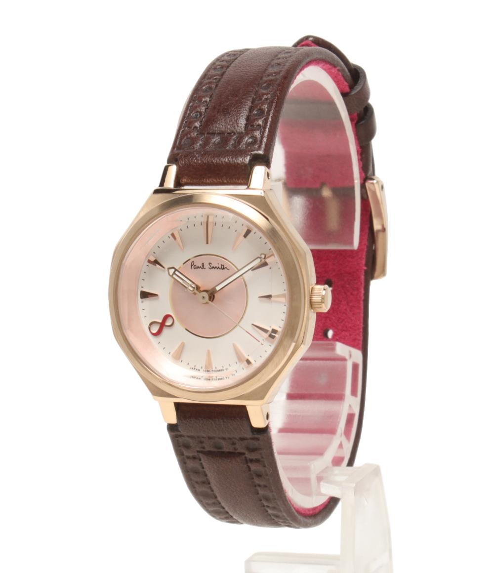 美品 Paul Smith 腕時計 クオーツ 1036-S084351 レディース ポール