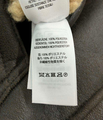 Supreme フェイクファー ベスト Reversible Faux Shearling Work Vest 24AW リバーシブル ファー シアリング ワーク ベスト メンズ SIZE L