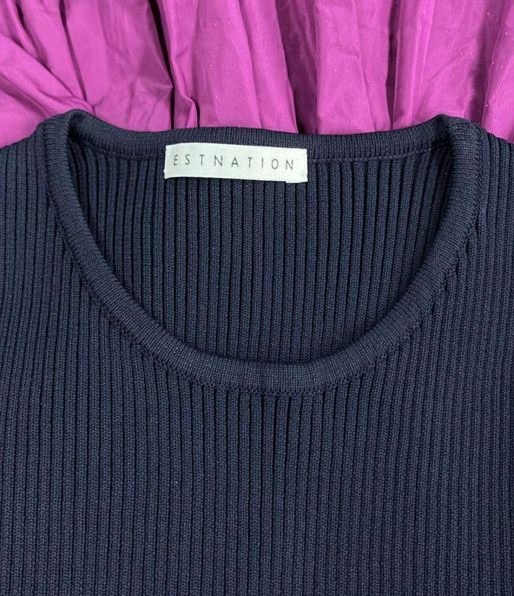 エストネーション 長袖ワンピース レディース SIZE F (M) ESTNATION