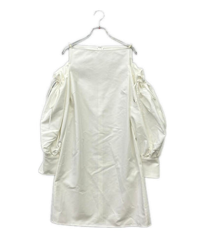 アディアム 長袖 ワンピース オープンショルダー パール 41193-AR00A05SI レディース SIZE 0 (XS) ADEAM