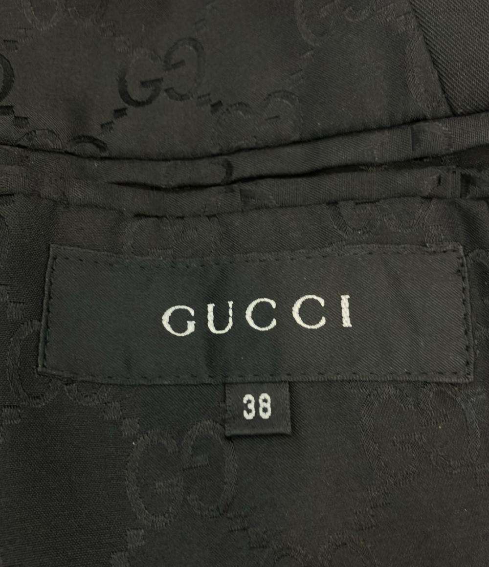 GUCCI ステンカラーコート 比翼 214-0268-3951 レディース SIZE 38 (S) グッチ