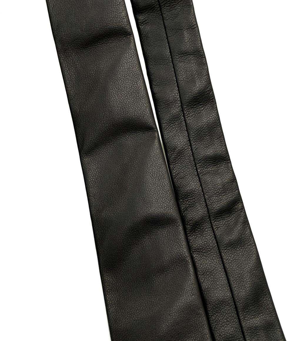 SUBLATIONS ネクタイ SHEEP LEATHER NARROW TIE .12 メンズ サブレーションズ