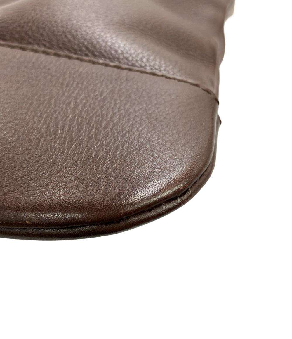 LOEWE ショルダーバッグ 斜め掛け レザー アナグラム レディース ロエベ