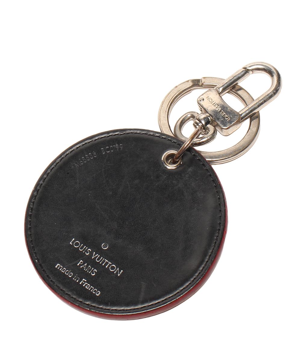 ルイ・ヴィトン バックチャーム キーホルダー ポルトクレ ラウンド イリュストレ ダミエグラフィット M68836 ユニセックス LOUIS VUITTON