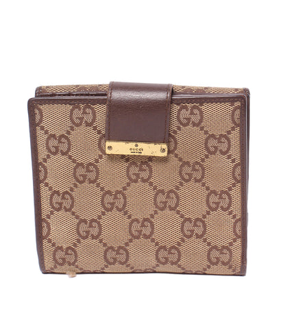 GUCCI 二つ折り財布 GGキャンバス 74209 0959 レディース メンズ グッチ