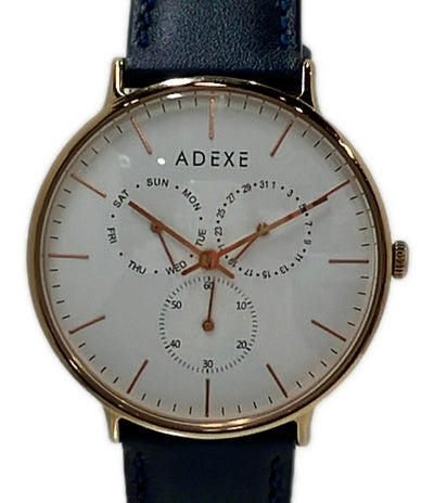 ADEXE 腕時計 クオーツ ホワイト レディース メンズ アデクス