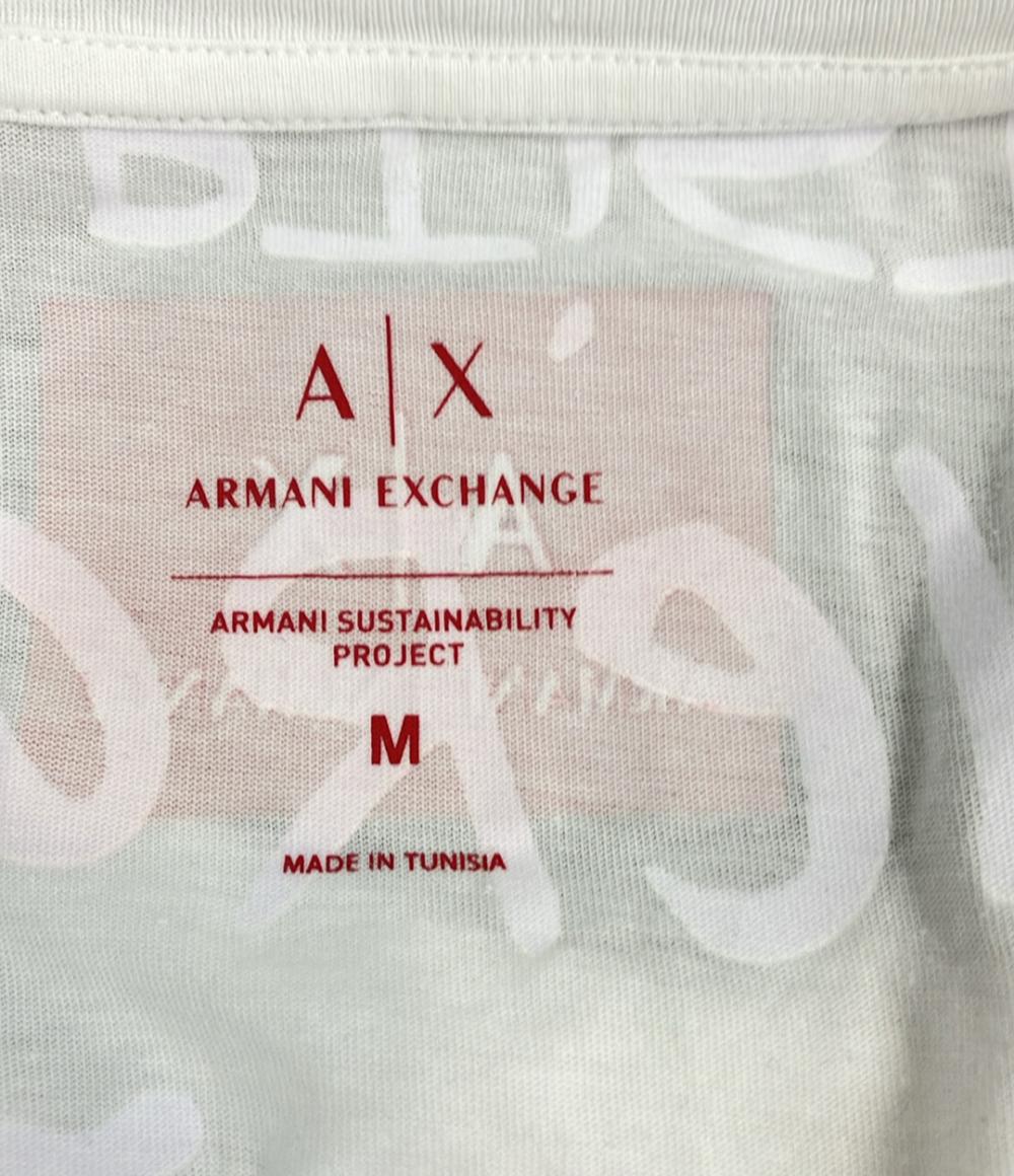 アルマーニエクスチェンジ 長袖ロゴTシャツ レディース SIZE M (M) ARMANI EXCHANGE