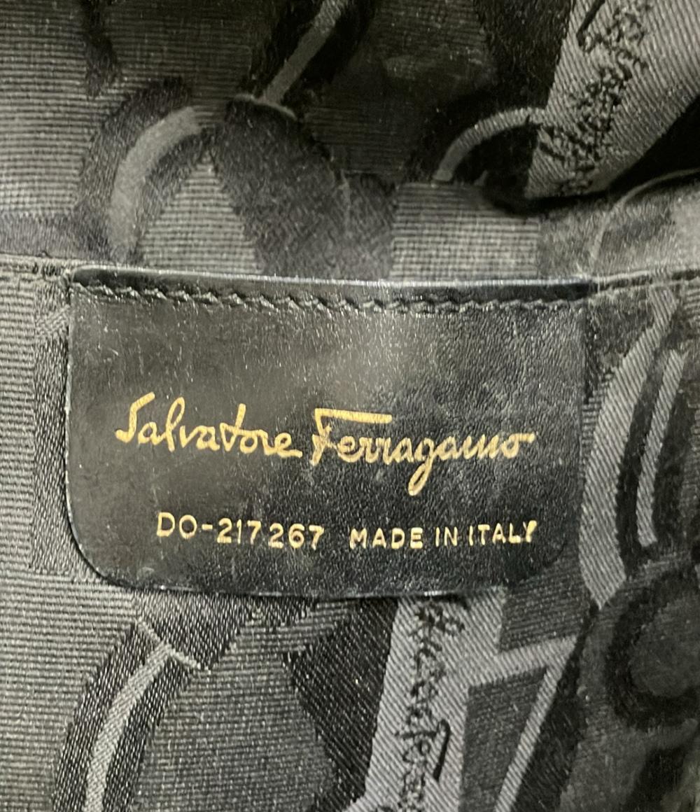 Salvatore Ferragamo トートバッグ 編み込み ガンチーニ DO 217267 レディース サルヴァトーレフェラガモ