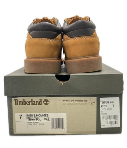 美品 Timberland オックスフォードシューズ ベーシック OX WR WHT A1P3L メンズ SIZE 25.0 ティンバーランド