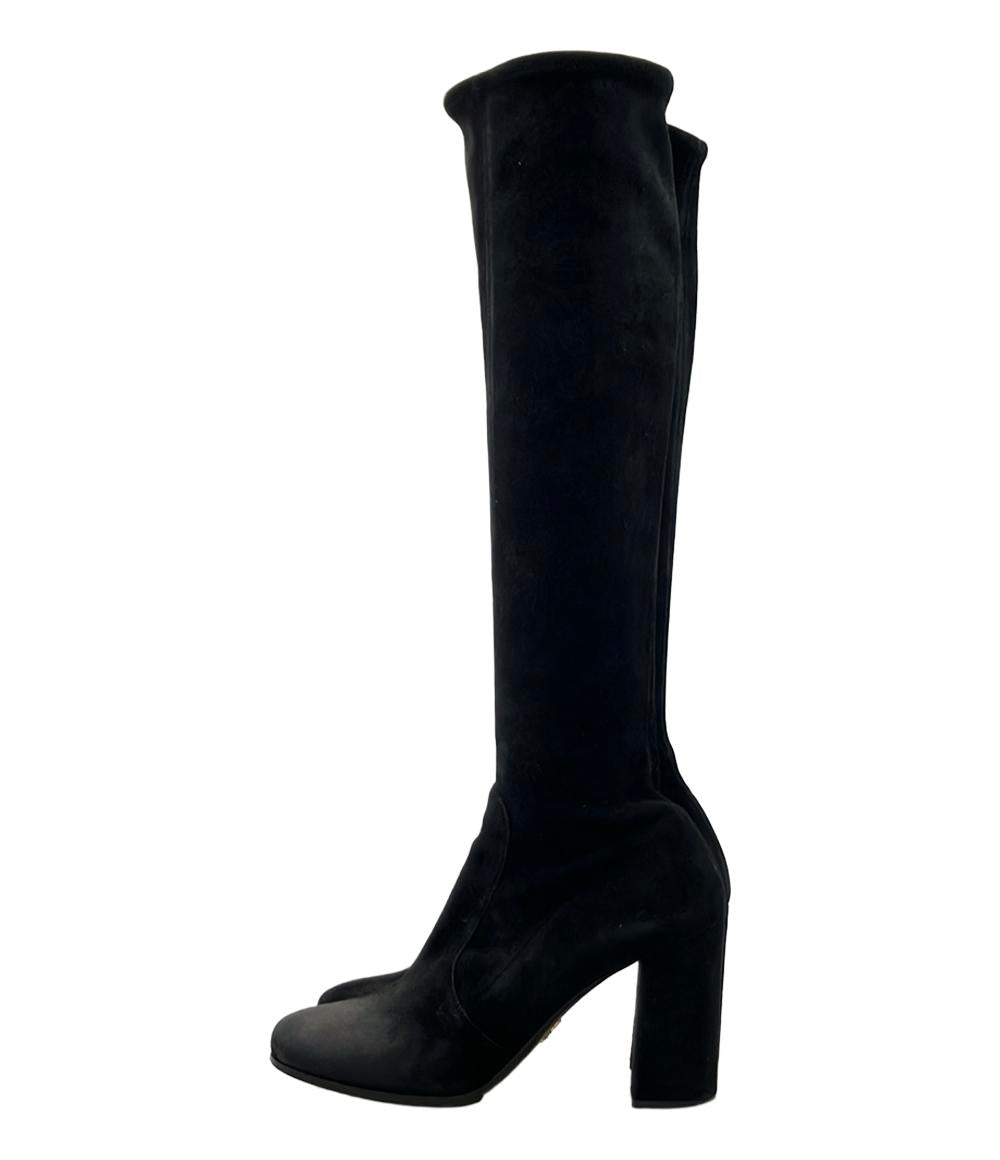 プラダ ストレッチロングブーツ レディース SIZE 38 1/2 (XL