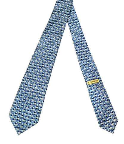 ブルガリ ネクタイ シルク100% メンズ BVLGARI