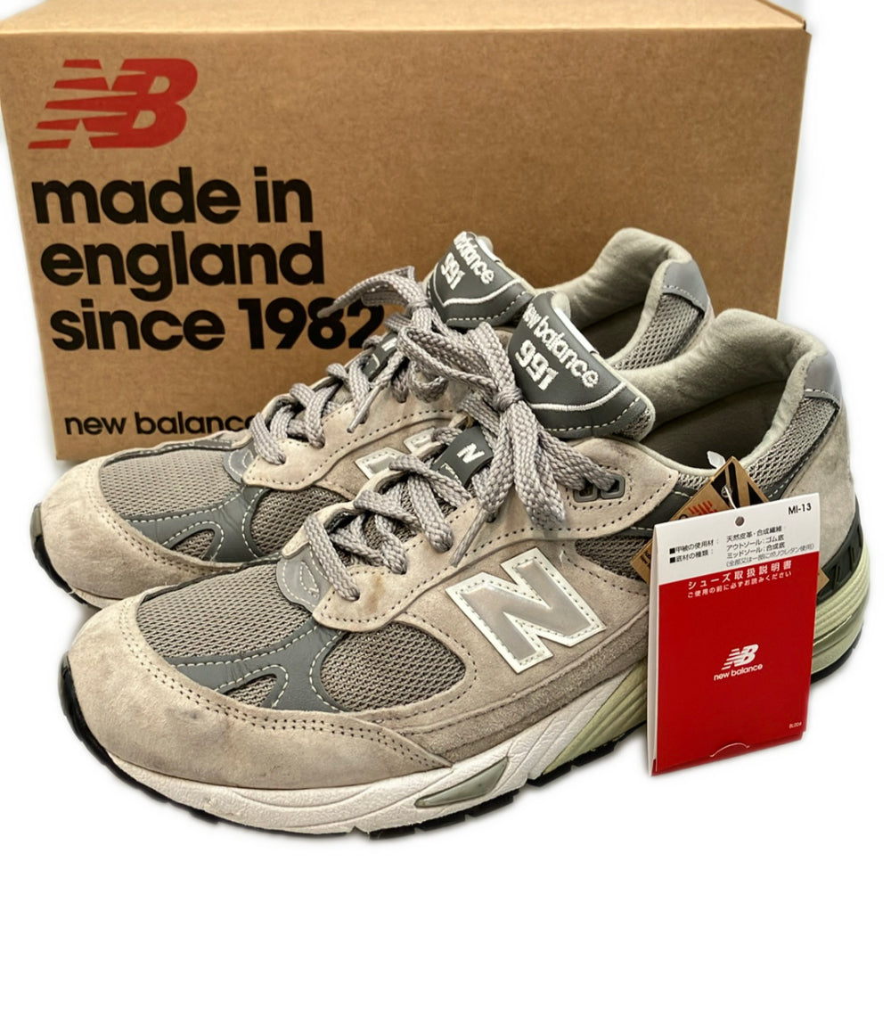 NEW BALANCE ローカットスニーカー M991GL メンズ SIZE UK 7.5 (26cm) ニューバランス