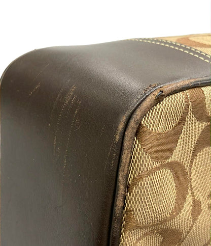 COACH トートバッグ ショルダーバッグ 肩掛け シグネチャー 6090 レディース コーチ