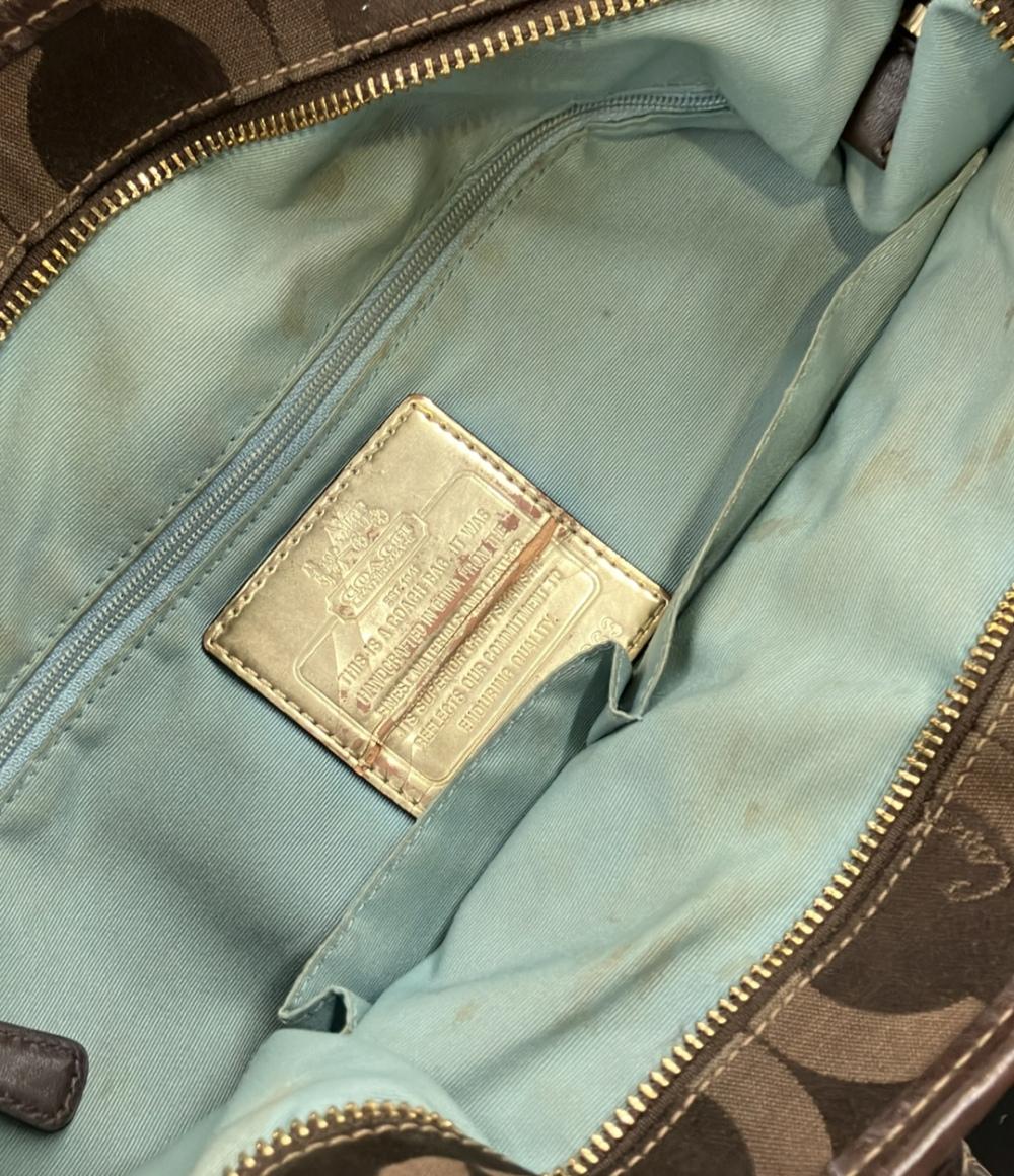 COACH 2WAY ハンドバッグ ショルダーバッグ 肩掛け オプアート 12963 レディース コーチ