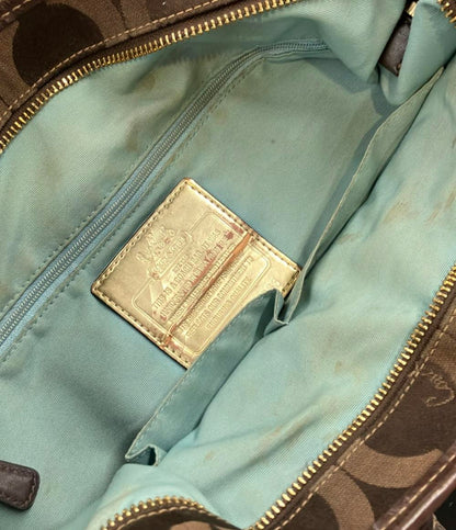 COACH 2WAY ハンドバッグ ショルダーバッグ 肩掛け オプアート 12963 レディース コーチ