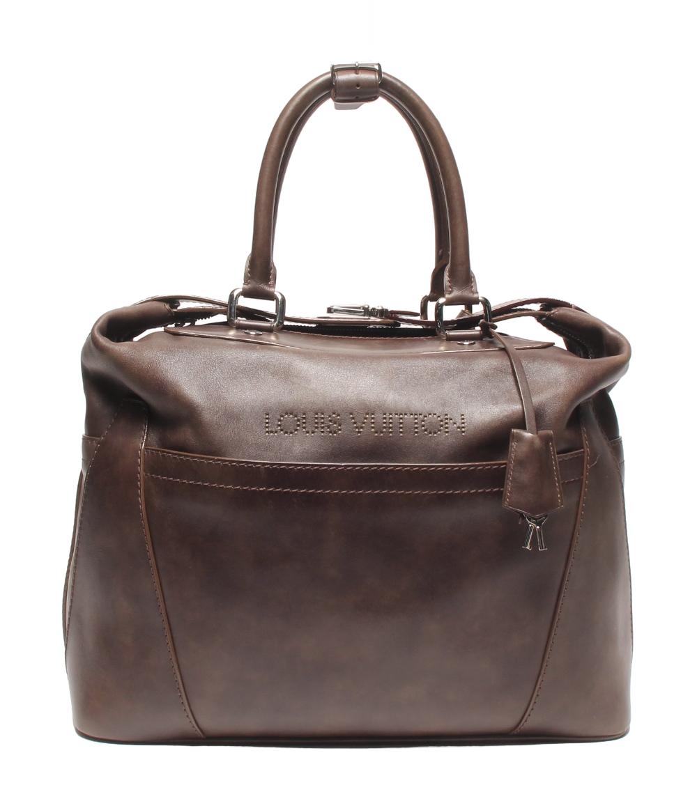 LOUIS VUITTON ボストンバッグ トラベルバッグ キュイールベキア グリモ メンズ ルイ・ヴィトン