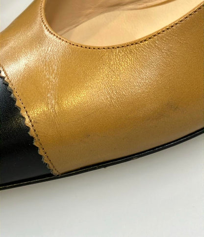 サルヴァトーレフェラガモ スリングバッグパンプス レディース SIZE 5 1/2 C (M) Salvatore Ferragamo