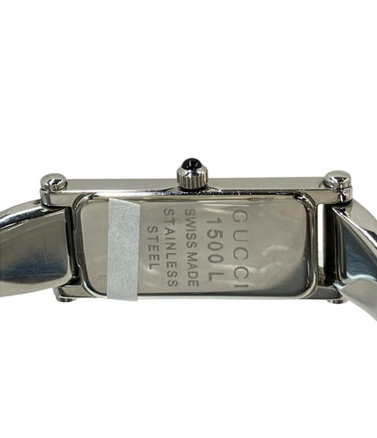 GUCCI 腕時計 クオーツ シルバー 1500L レディース グッチ