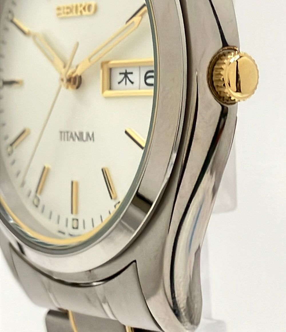SEIKO 腕時計 クオーツ 7N43-9100 メンズ セイコー